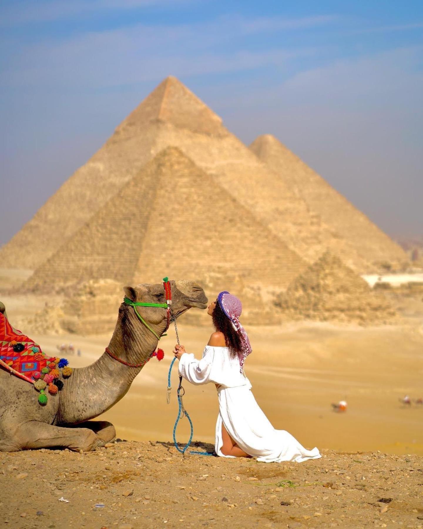 Golden Mask Pyramids Inn Kafret el-Gabal Exteriér fotografie