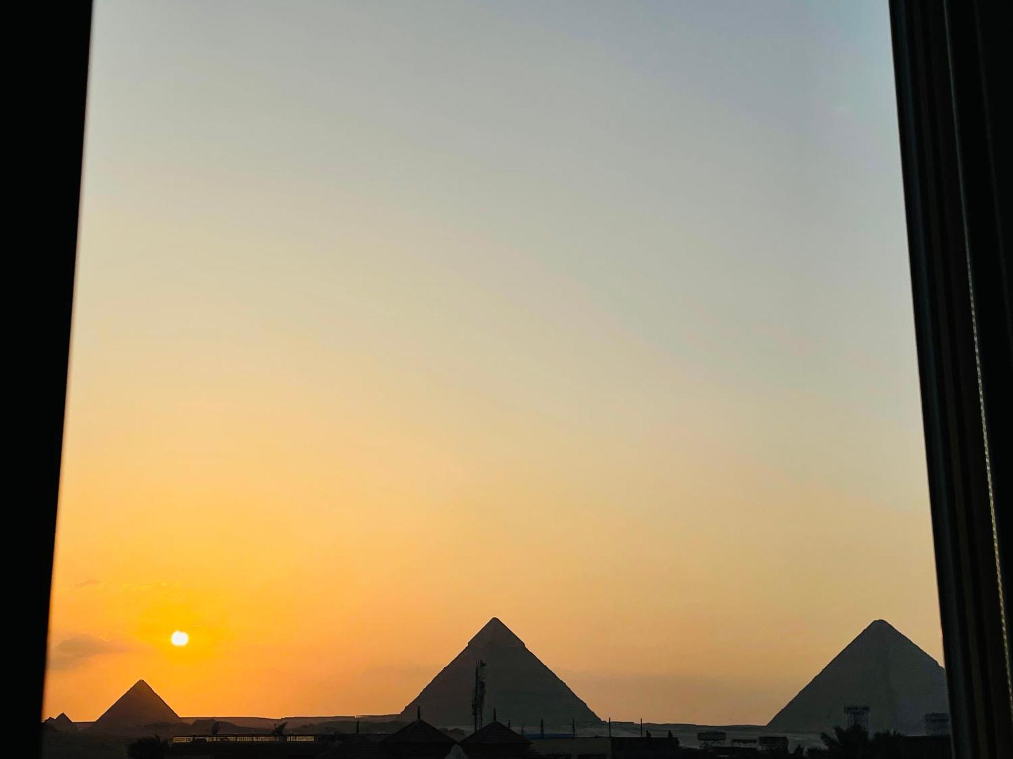 Golden Mask Pyramids Inn Kafret el-Gabal Exteriér fotografie