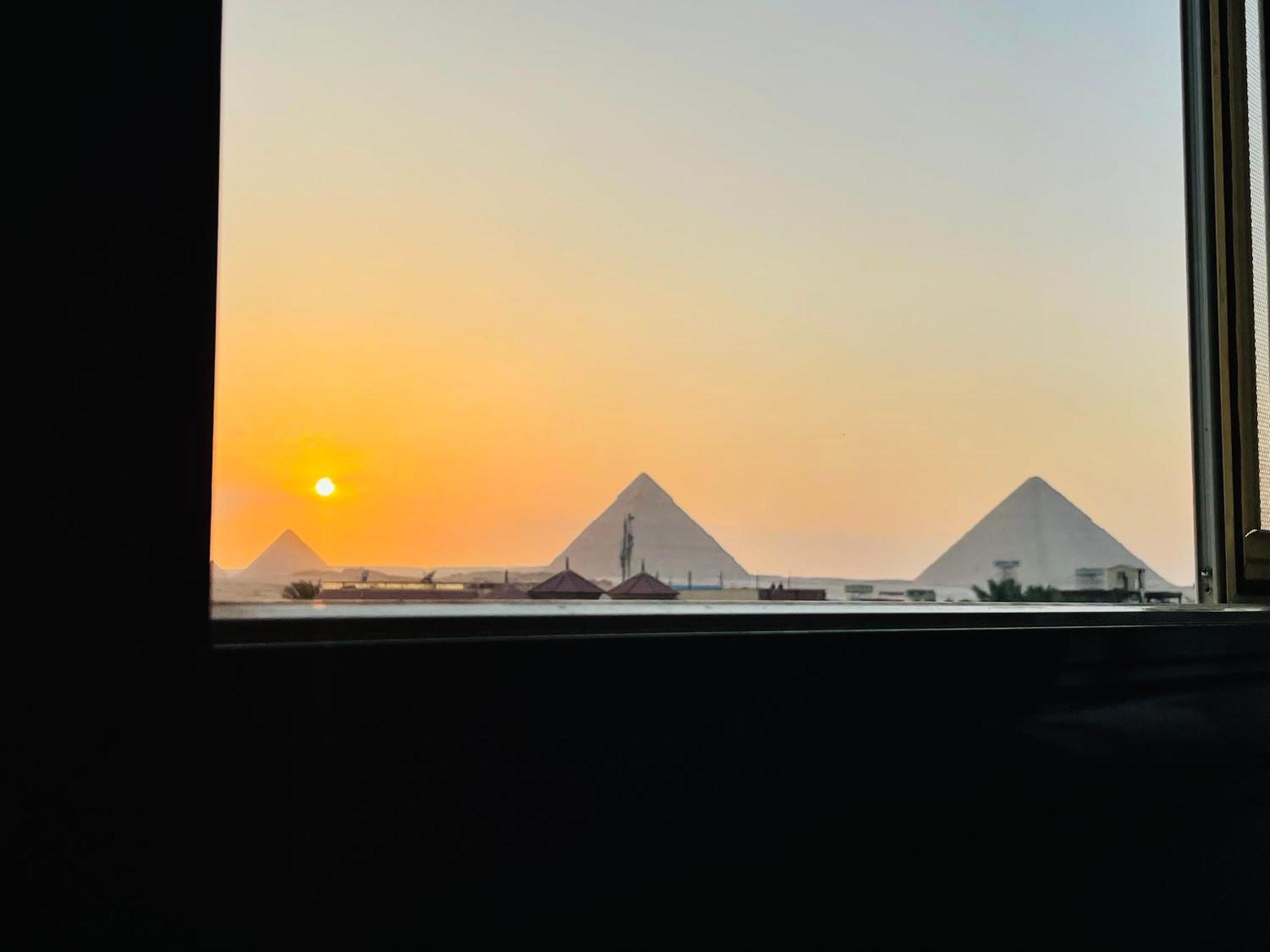 Golden Mask Pyramids Inn Kafret el-Gabal Exteriér fotografie