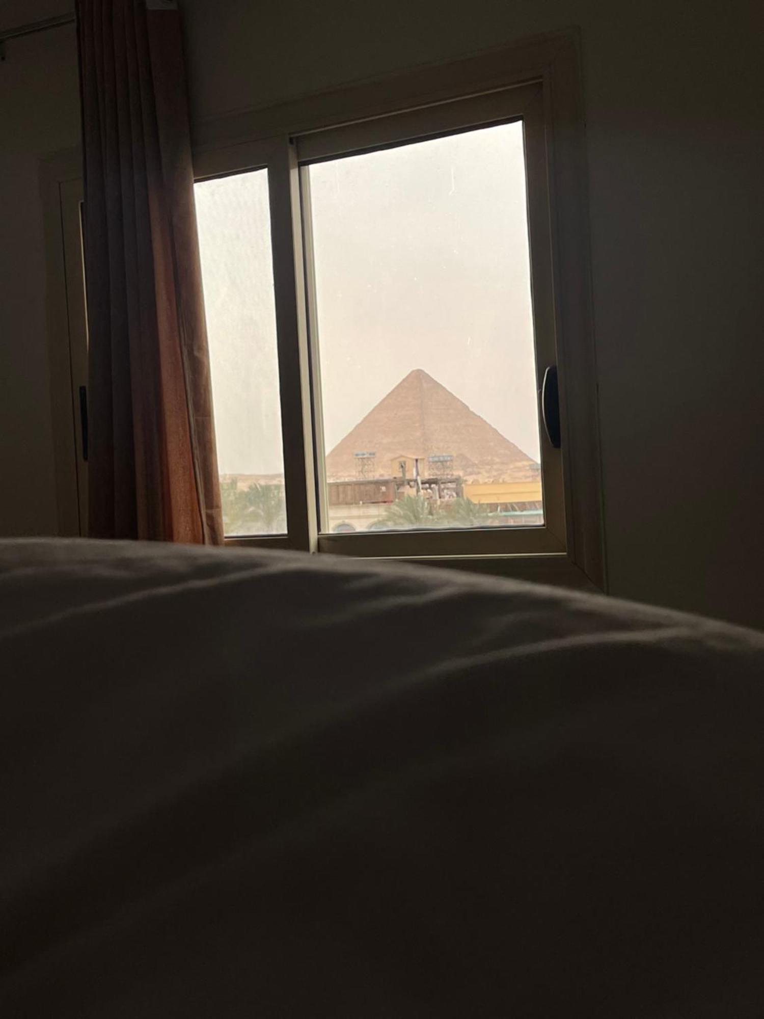 Golden Mask Pyramids Inn Kafret el-Gabal Exteriér fotografie