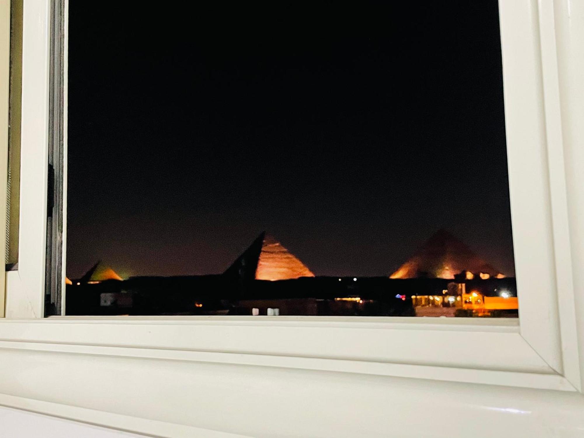 Golden Mask Pyramids Inn Kafret el-Gabal Exteriér fotografie